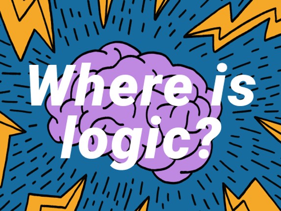 Words Formula. Where is logic? Image