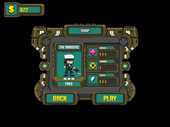 Aliens 2D: Run &amp; Gun screenshot