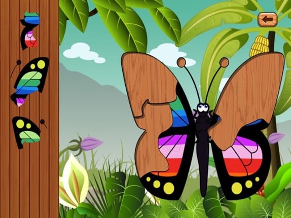 Butterfly baby games - learn with kids color game Image