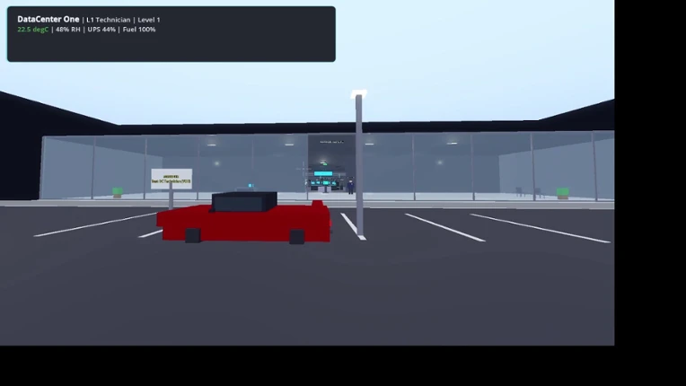 Data Center Simulator screenshot