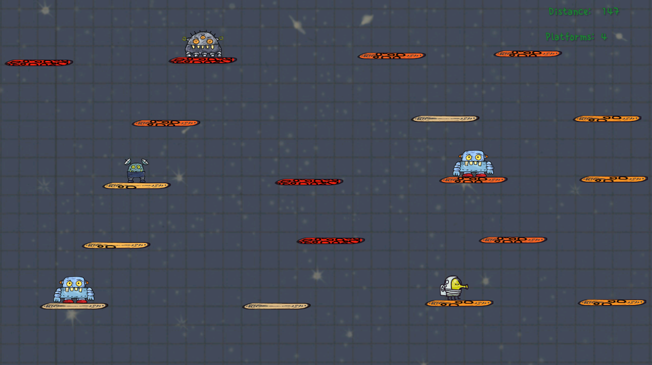 Games like Doodle Jump 2D