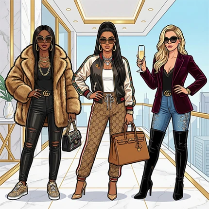 Billionaire Wife Dress Up Image