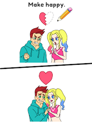 Draw Happy Queen : Puzzle Game Image