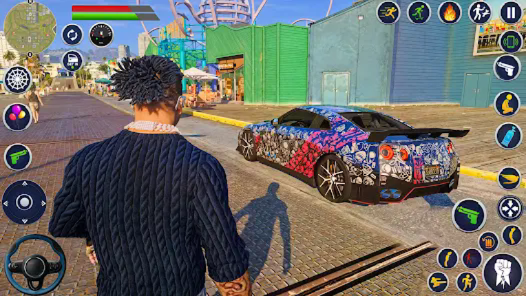 Open World Gangster Car Game Image