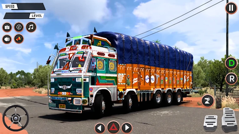 Indian Truck Offline Games screenshot