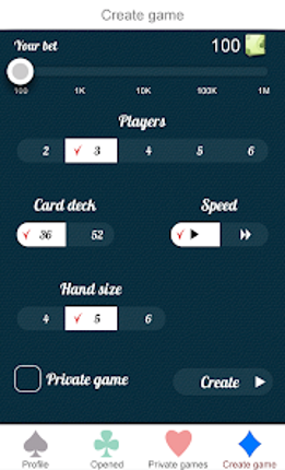 Mau Mau Online screenshot