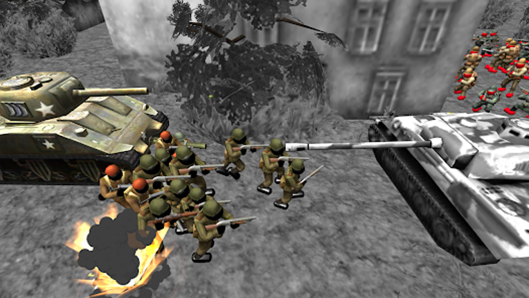 Stickman WW2 Battle Simulator screenshot