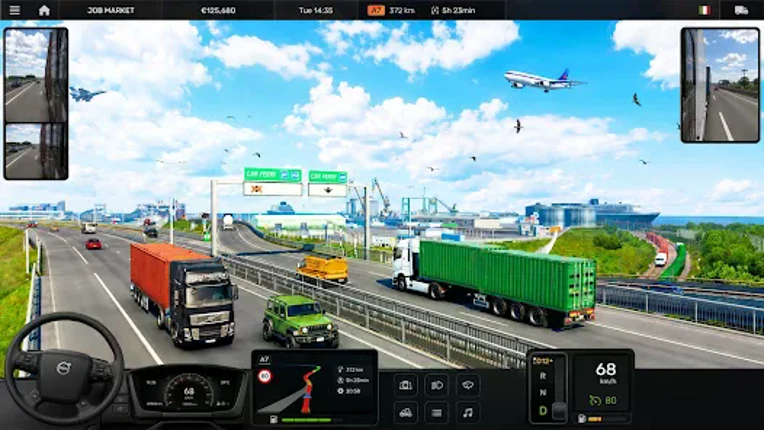 Cargo Truck Simulator Game 3d screenshot