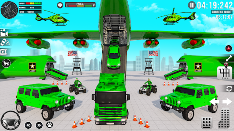 Army Vehicle:Truck Transporter screenshot