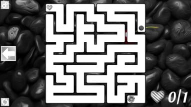 Maze Art: Black Image