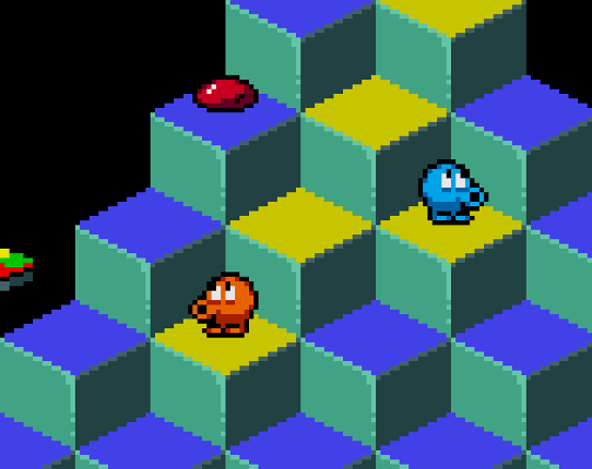 Mega Q*bert Game Cover