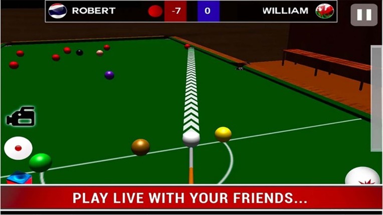 Lets Play Snooker 3D Free Image