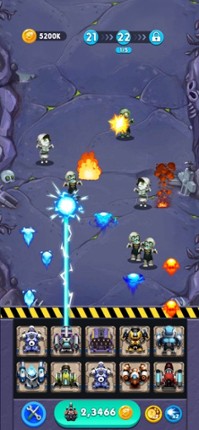 Merge Zombie Clash screenshot