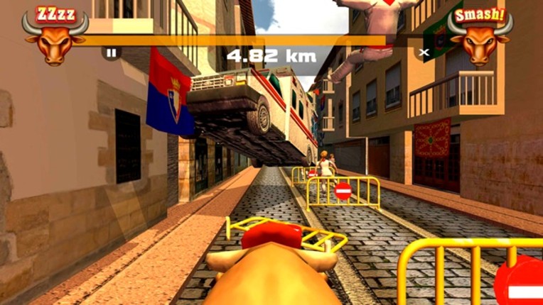 Pamplona Smash: Infinite Bull Runner Image