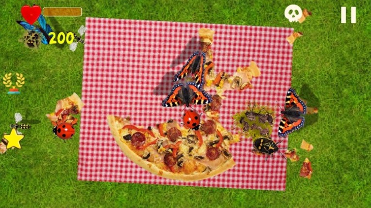 Pizza Defense : Pizza games, bug games,killing games screenshot