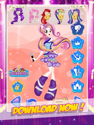 Pony Rainbow Friendship Dress Up Games screenshot