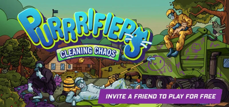 Purrrifiers: Cleaning Chaos (Play for Free with Friend's Pass) Image