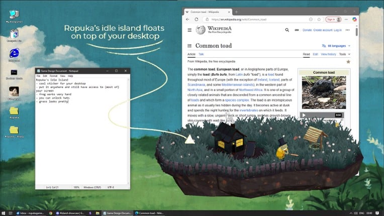 Ropuka's Idle Island screenshot