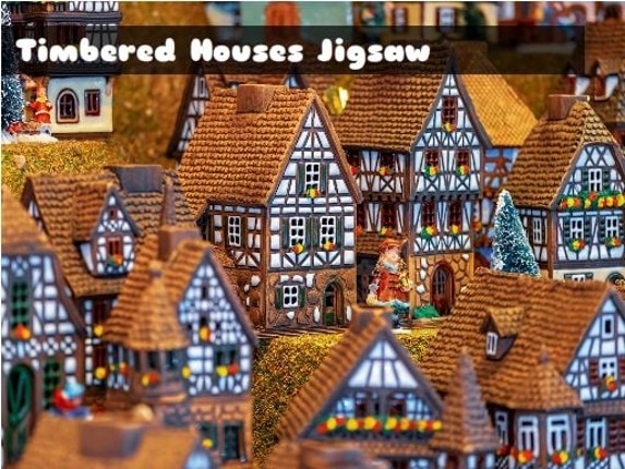 Timbered Houses Jigsaw Image