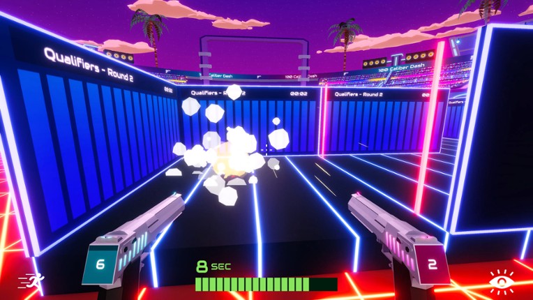 100 Caliber Dash screenshot