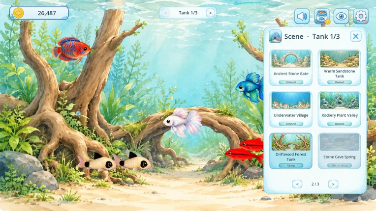 Aquarium Days screenshot