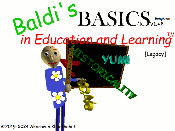 Baldi's Basics Songkran [Legacy] Game Cover