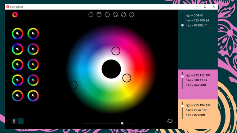 Color Wheels screenshot