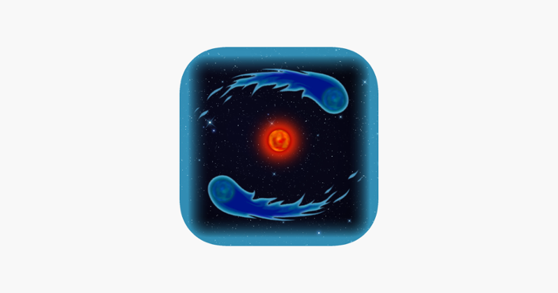 Crazy Orbits. Universe Image