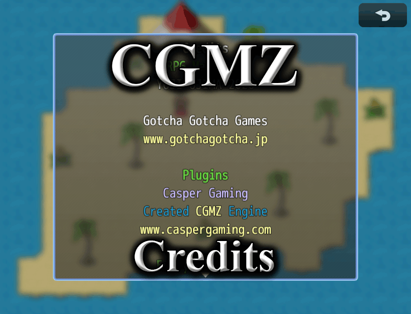 Games like [CGMZ] Credits for RPG Maker MZ