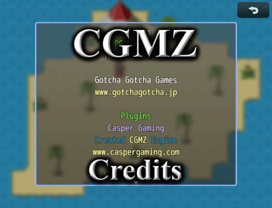 [CGMZ] Credits for RPG Maker MZ Image