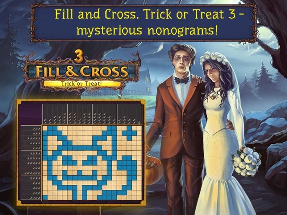 Fill and Cross. Trick or Treat 3! Free HD screenshot