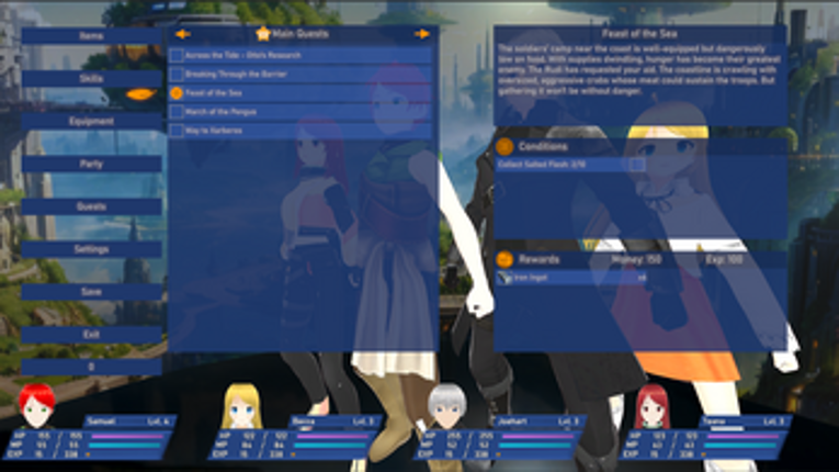 Final Dreams - The Gerophid Effect screenshot