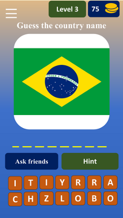 Flags Quiz screenshot