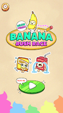 Banana Rush Race: Draw Puzzle screenshot