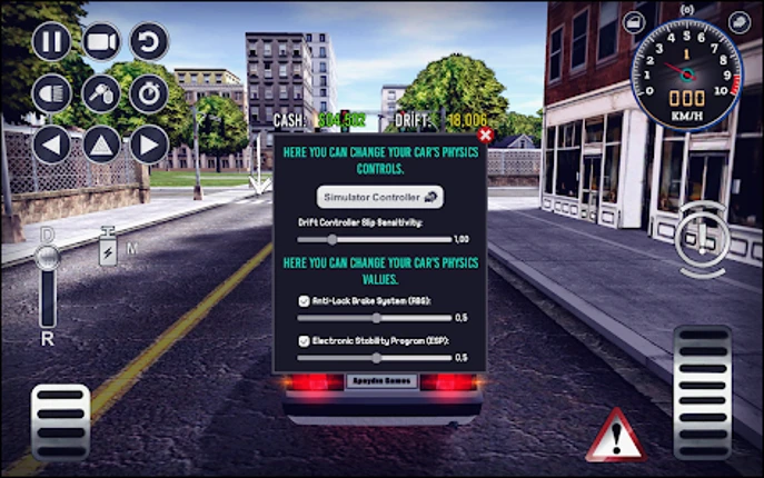 C63 Drift Simulator screenshot