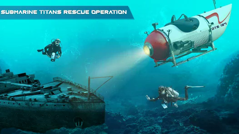 Submarine Titans Rescue Ship Image