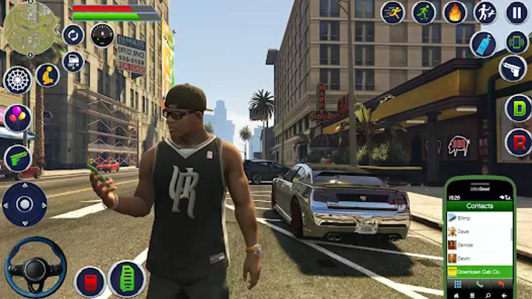 Open World Gangster Car Game screenshot