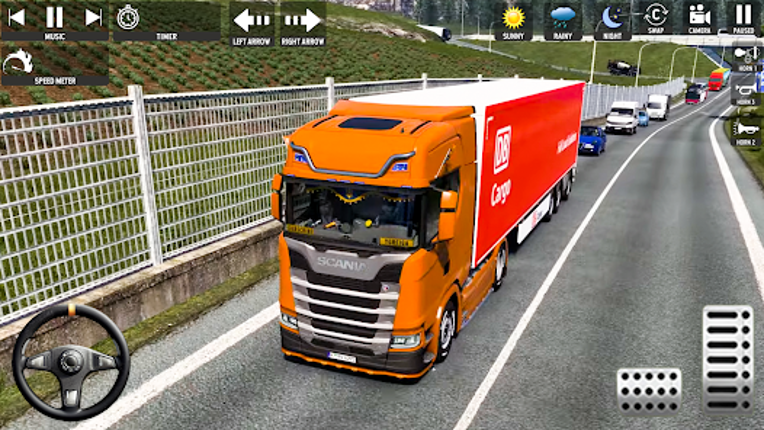 City Truck Driving: Truck Game screenshot