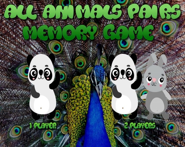 Games like All Animals Pairs Memory Game