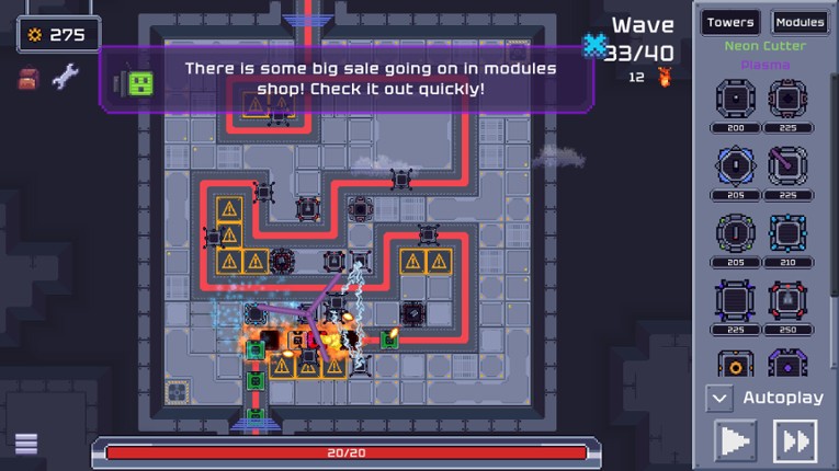 Defendron screenshot