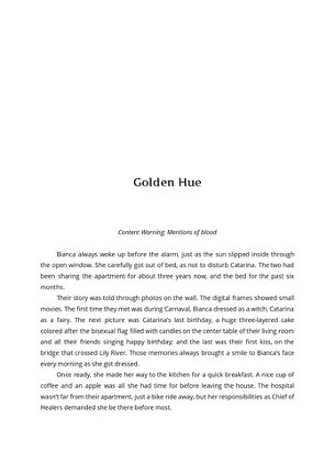 Golden Hue Image