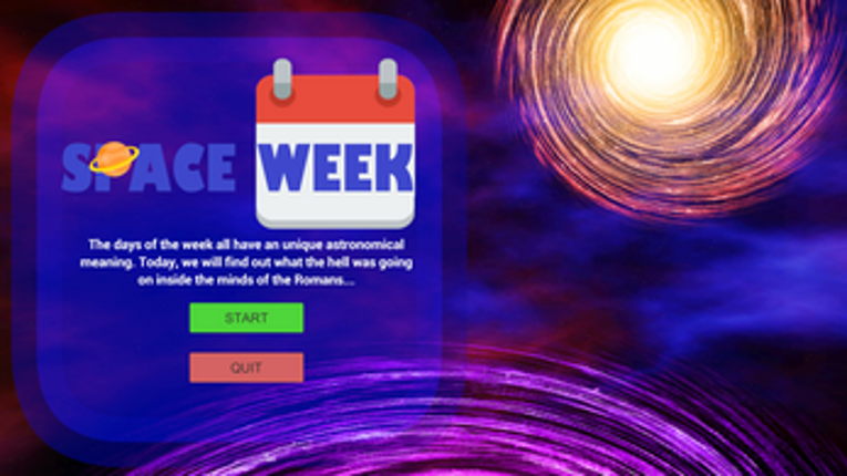 Space Week screenshot