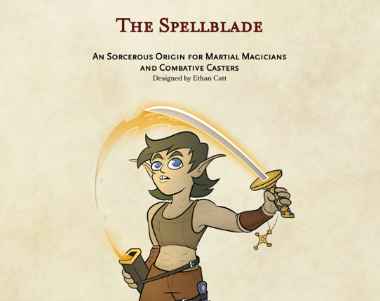 Sorcerer Subclass - The Spellblade (D&D 5e) Image