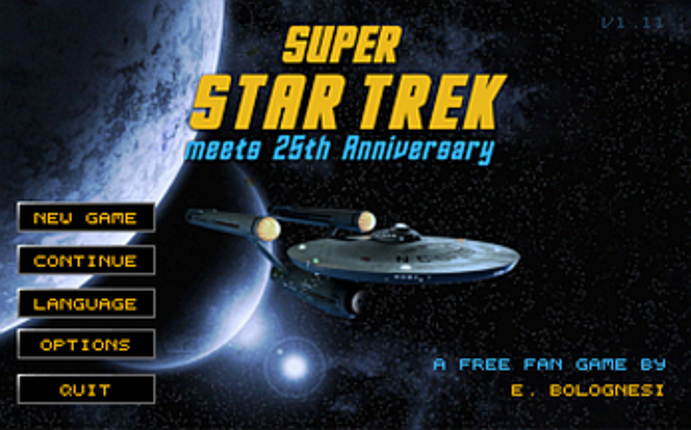 Super Star Trek 1978 meets 25th Anniversary Image