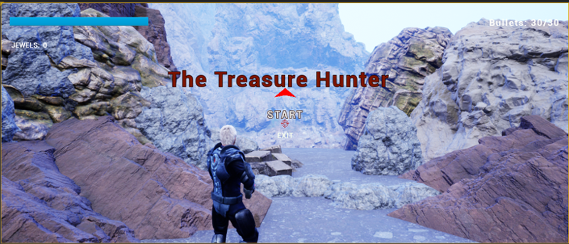 The Treasure hunter Game Cover