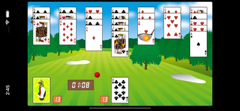 Golf Solitaire Ext screenshot