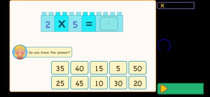 Multiplication Tables & Apples screenshot