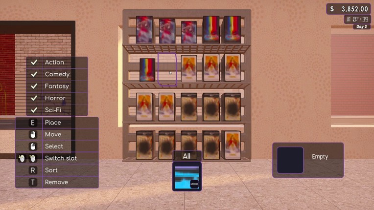 Rental Store Simulator screenshot