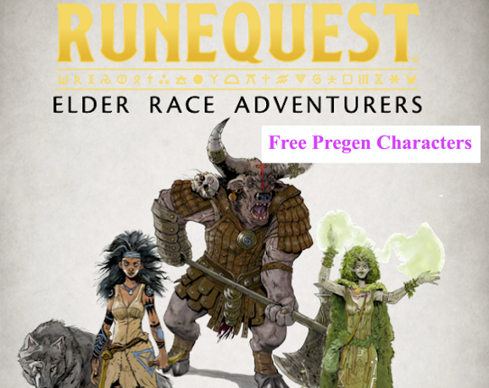 RuneQuest Elder Race Adventurers Image
