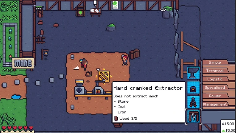 The Mines of White Label screenshot